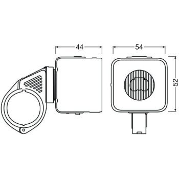 MIVELO Smart Fietslampenset, 100 lux, 2000 mAh power-accu, autosensor, StVZO -goedgekeurd, USB oplaadbaar en waterdicht, fietslamp voor en achterlicht, led-fietsverlichting, energieklasse A
