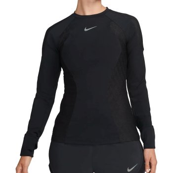 Nike Pro women sweatshirt DN6438-010 therma-fit ADV black loose 3X