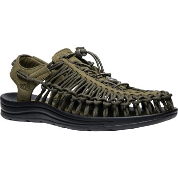 KEEN UNEEK Men’s Sandals DarkOlive/Black Men's Two-Cord Sandals | Olive/Black | KEEN Footwear