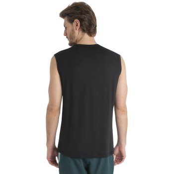 Icebreaker Merino 125 Cool-Lite™ Sphere III Tank Men - Black