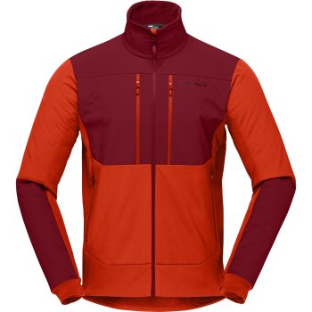 Norrona trollveggen hiloflex200 Jacket Men - Arednalin/Rhubarb | BIKE24