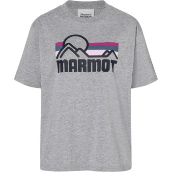 L STABRIDGE × Marmot DOWN T-SHIRT Gray marmot-t-shirts-s-steel-onyx-