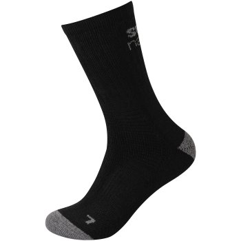 SUPER.NATURAL SN Cosy 2-Pack Socks - Jet Black/Vapor Grey | BIKE24