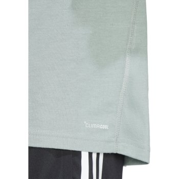 adidas Ultimate Metallic Graphic Running Tee Men - silver green JI9373 ...