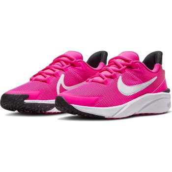 Nike Star Runner 4 Shoes Kids - fierce pink/black-white DX7615-601 | BIKE24