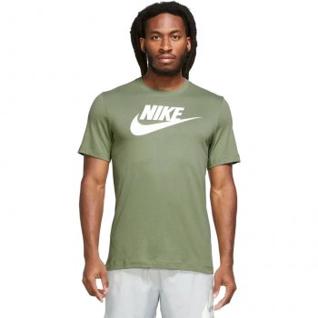Nike Sportswear Icon Futura T-Shirt Men - oil green AR5004-386 | BIKE24