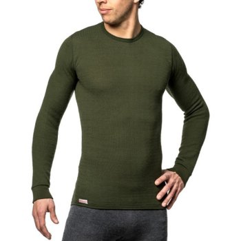 Woolpower Crewneck 200 Undershirt Unisex - pine green | BIKE24