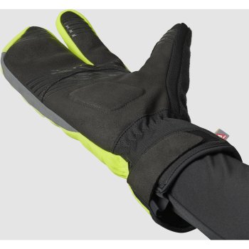 GripGrab Nordic 2 Deep Winter Lobster Windproof Gloves - Yellow hi