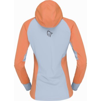 NORRONA - ノローナ senja warm1 Hood (W) Norrøna senja warm1 Hood - mid layer for trail running
