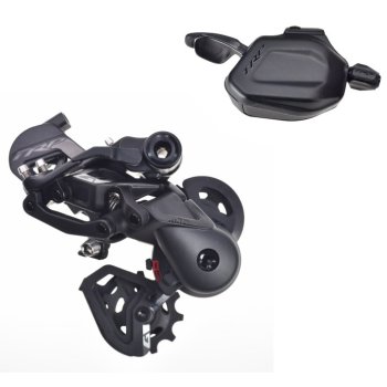 TRP G-Spec DH7 Derailleur and Shifter Kit - 7-speed - black/black