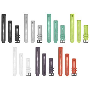 Garmin cinturino in morbido silicone moda 20mm 22mm cinturino per