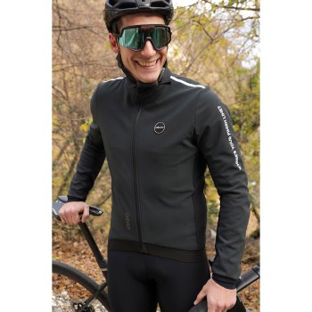 Nalini Chaleco Ciclismo Hombre - Warm - negro 4000