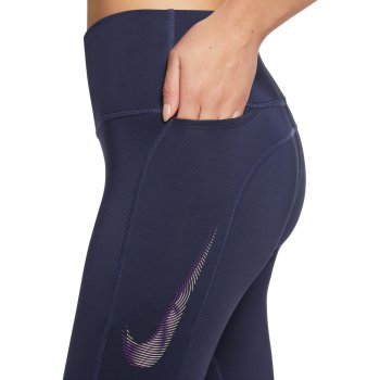 Nike Fast Mid-Rise 7/8 Tights Women - purple ink/disco purple FB4656-555