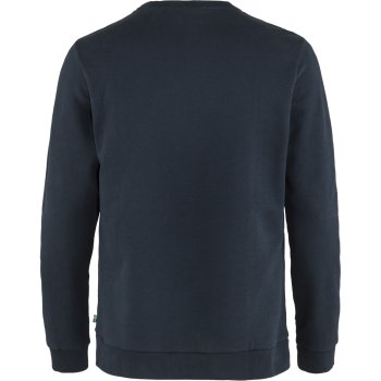Fjällräven Logo Sweater - dark navy | BIKE24