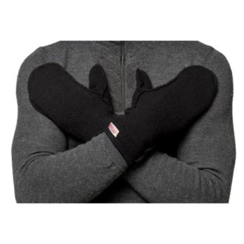 WoolPower｜GLOVES (WP MITTENS THIN 400 (9744)) Woolpower Mittens thin 400 Medium Black : Amazon.ca