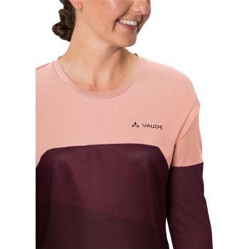 Vaude Moab Long Sleeve T-Shirt V Women - soft rose | BIKE24