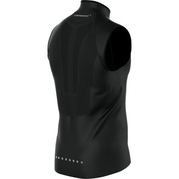 Compressport Hurricane Windproof Vest Men - black | BIKE24