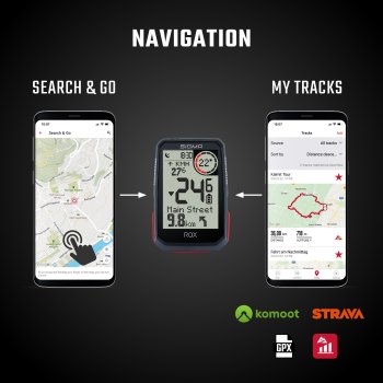 SIGMA compteur GPS Rox 4.0 Black CYCLES ET SPORTS