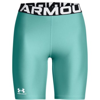 Under Armour Women's HeatGear® 8 Shorts Radial Turquoise / White