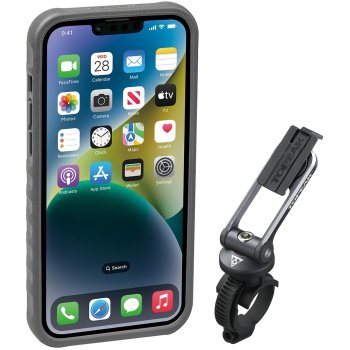 Custodia per telefono Topeak RideCase iPhone 14, nero/grigio | Leroy Merlin