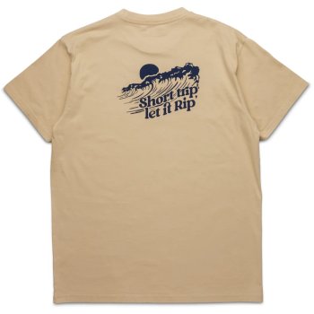 KAVU Let It Rip T-Shirt Men - Classic Beige | BIKE24
