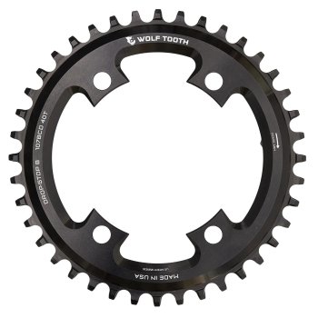 Wolf Tooth Drop Stop Narrow-Wide Kettenblatt - 107mm - SRAM - Schwarz ...