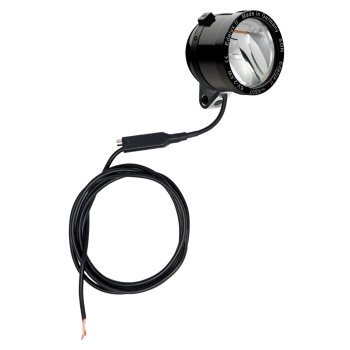 SON Edelux II LED Front Light with Coaxial Junction Box - black anodized