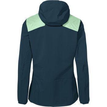 Vaude Giacca Donna Esterno 2 Strati - Impermeabile, Cappuccio, Tasche Zip, Polsini Regolabili
