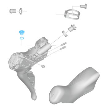 Kit 2 Vis De Purge Vélo Titane Irisé Avec Joints Toriques - Parfait Pour Magura MT2 MT4 MT5 MT7 MT8