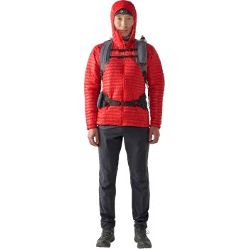 Haglöfs L.I.M Mimic II Hood Jacket Men - tech red 5U7 | BIKE24