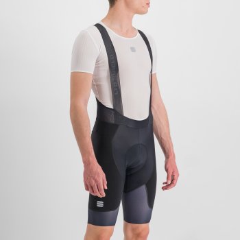 Sportful Ltd Shield Bibshorts - 002 Black | BIKE24