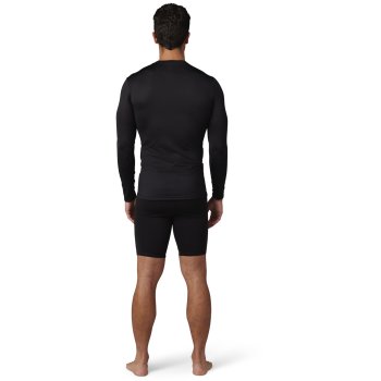 Fox Racing Tecbase Long Sleeve T-Shirt Intima Donna - Strato Base Antiodore In Poliestere - Nero