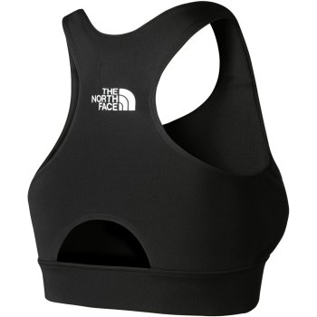 The North Face FLEX - Medium support sports bra - black/white/black -  Zalando.de