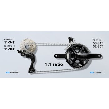 SHIMANO 105 RD-R7100 12s リアディレイラー S11d6a1213e6b41e789722c368aed4