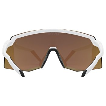 Occhiali Sportivi Uvex Pace Stage - Unisex, Protezione UV 100%, Lenti A Specchio, Antiappannamento