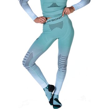 Pantaloni 3/4 X-Bionic Invent 4.0 Donna - Leggings Sportivi Compressione Per Corsa E Fitness