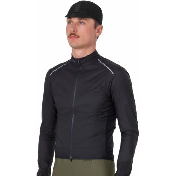 Rapha Brevet E. Wind Jacket Men - black/grey | BIKE24