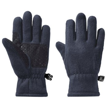Wolfskin Fleece Jack Wolfskin Handschuhe Blau Wasserdichte Handschuhe  Schuhe Winterhandschuhe Jack Wolfskin Jack Wolfskin Fleece Handschuhe  Kinder Night Blue BIKE24