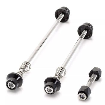 Set Sgancio Rapido Bici - Assale Posteriore 145mm + Ruota 175mm Per MTB