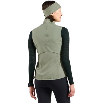Odlo Zeroweight Warm Softshell-Laufweste 2.0 Damen - shadow | BIKE24