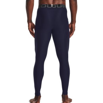 Under Armour HeatGear® Leggings Men Midnight Navy/White BIKE24