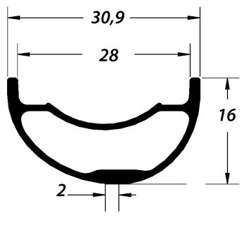 DUKE Lucky Star Ultra 28 Rim - 29
