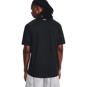 Under Armour UA Tech™ Print Fill Short Sleeve Shirt Men - Black/Halo Gray