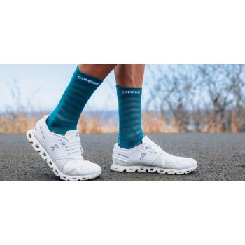 Pro Racing Socks v4.0 Ultralight Run High - Shaded Spruce