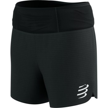 Women Racing Shorts Compressport Trail Racing Shorts Women - black | BIKE24