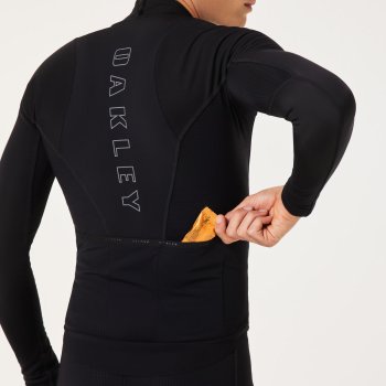 Oakley Endurance Pro Thermal Longsleeve Jersey Men - Blackout | BIKE24