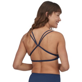 Patagonia women's reversible seaglass bay bikini top on sale