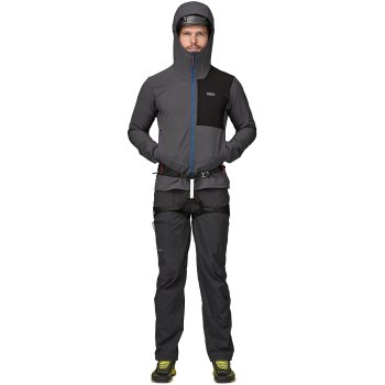 Patagonia R1 TechFace Hoody Jacket Men - Forge Grey | BIKE24