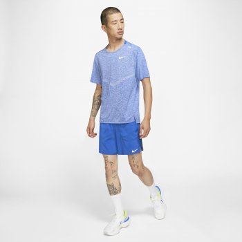 Nike Dri-FIT Rise 365 Short-Sleeve Running Shirt Men - game royal ...