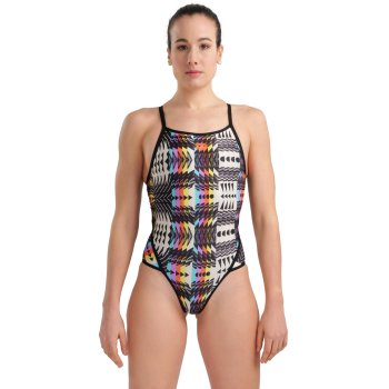 Costume Intero Donna Twisted Still Nero FUNKITA